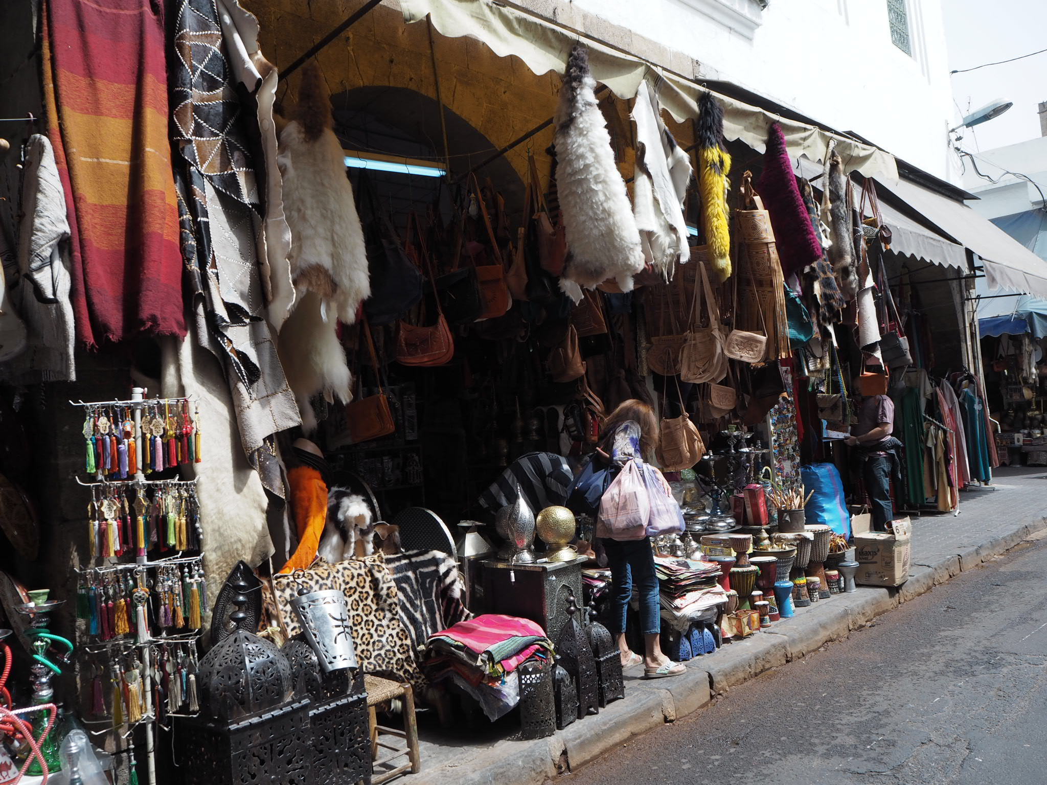 カサブランカの旧市街（メディナ）を歩く