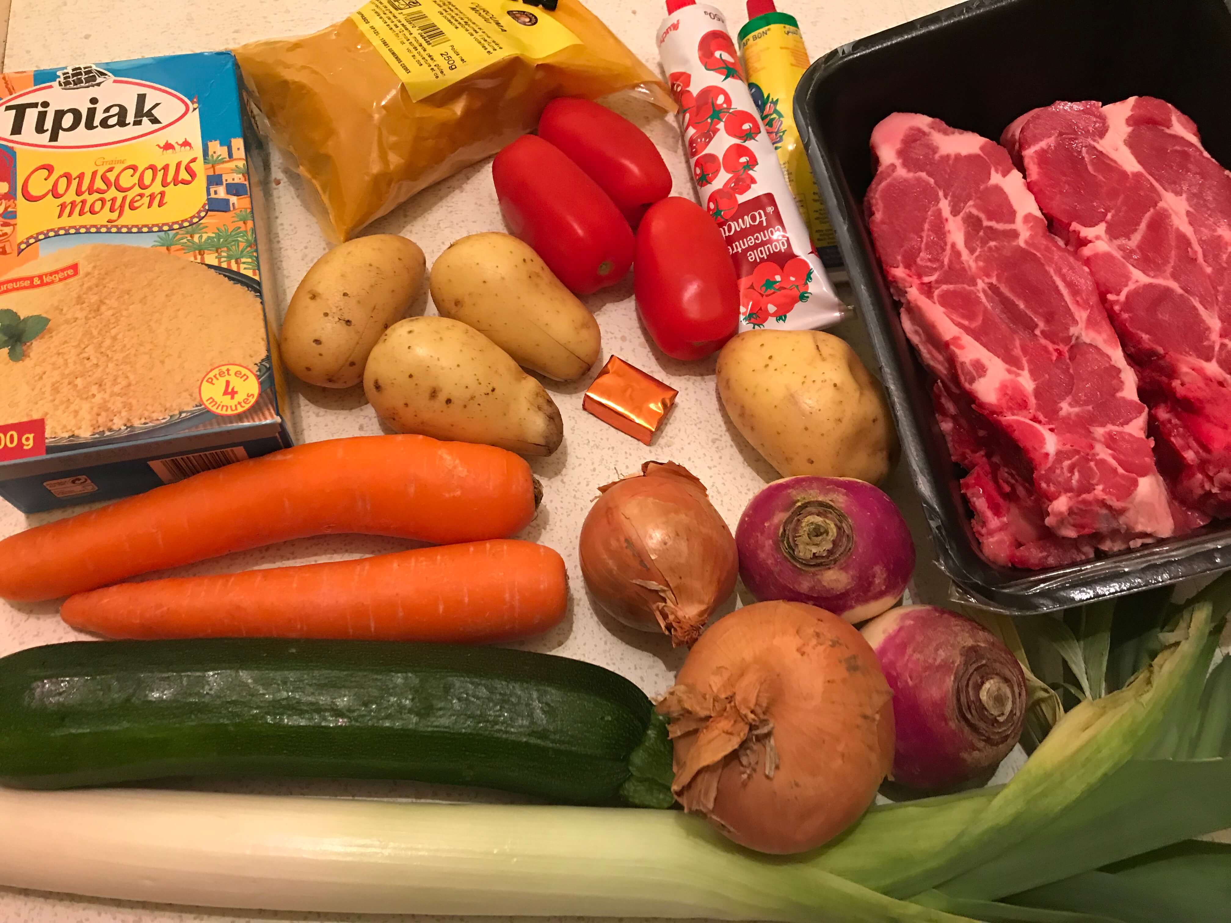 父ちゃんの普段着飯、「和風クスクス」