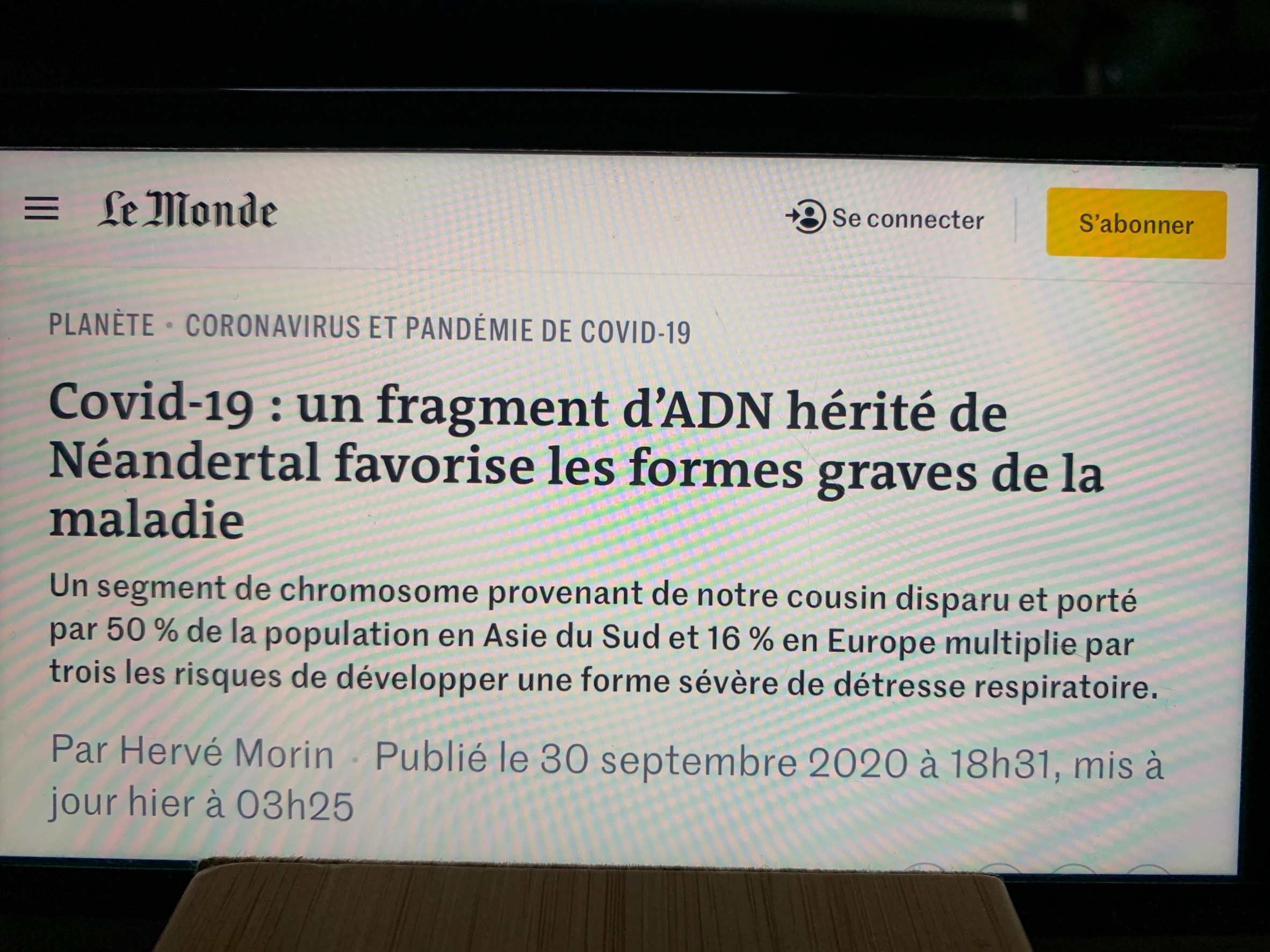 滞仏日記「息子、大いにコロナを語る。第二弾」