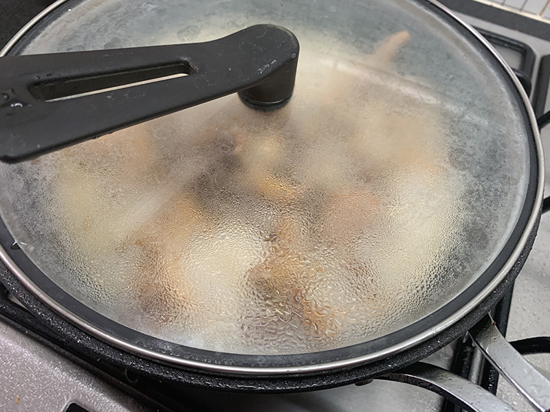 フランスごはん日記「冬の定番料理、ノルマンディ風チキンクリーム」
