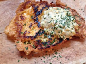 息子に教えた・料理教室「チキンピカタ風鶏南蛮。これは今夜の献立にべんりだよ～」　