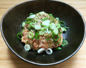 毎日が勝負飯、アジのなめろう