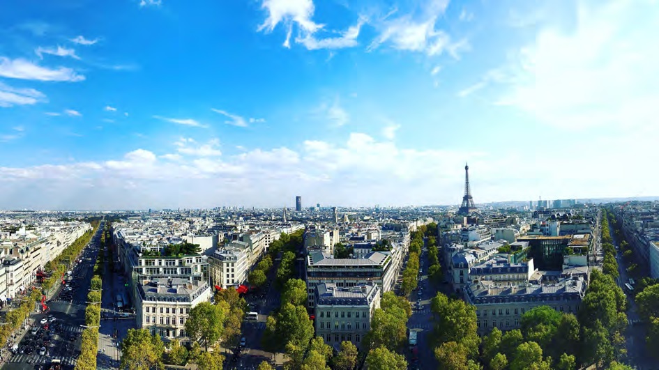 《フランス・ペイザージュ⽇和①》パリの美観は道にあり