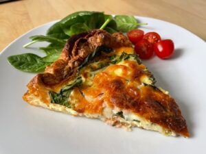 毎日が勝負飯、サーモンキッシュ