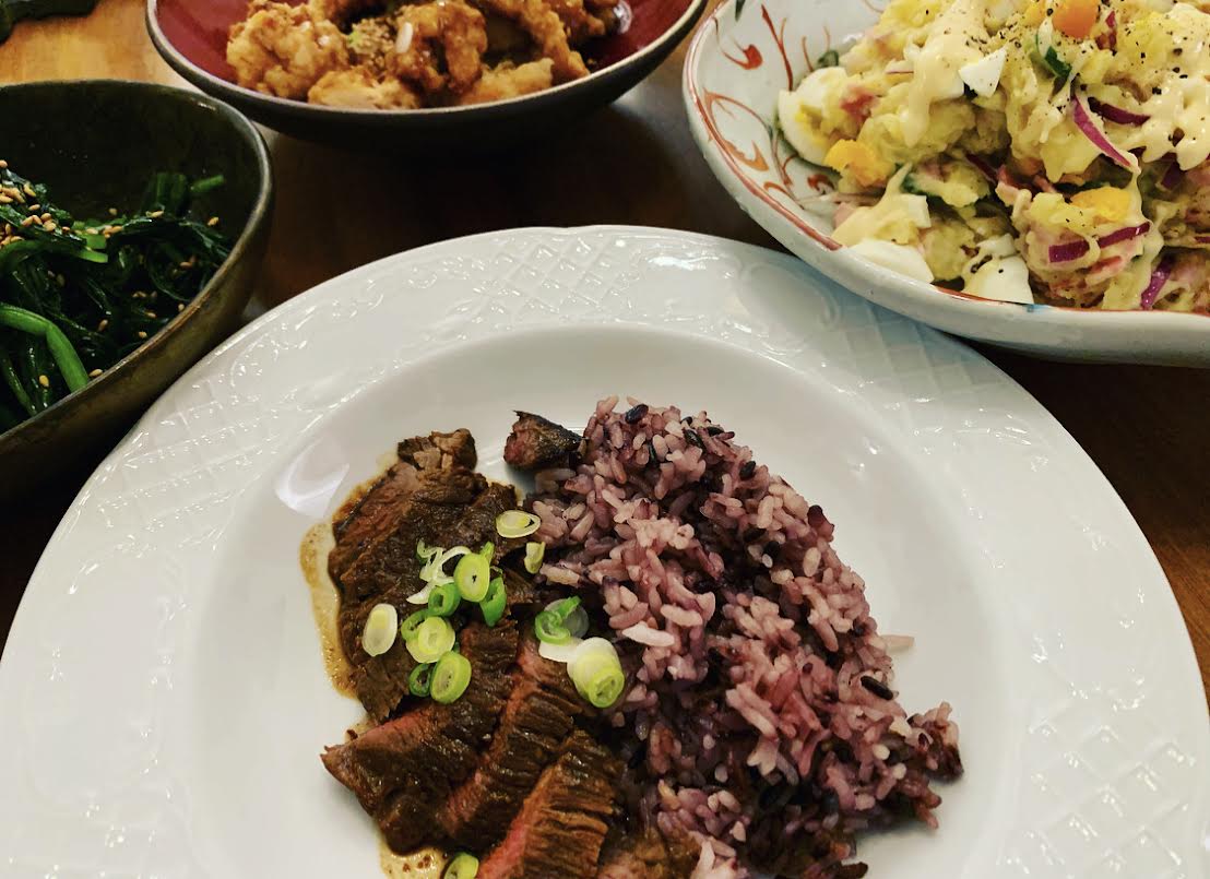 リサイクル・料理教室「健康のために、黒米も食べよう」