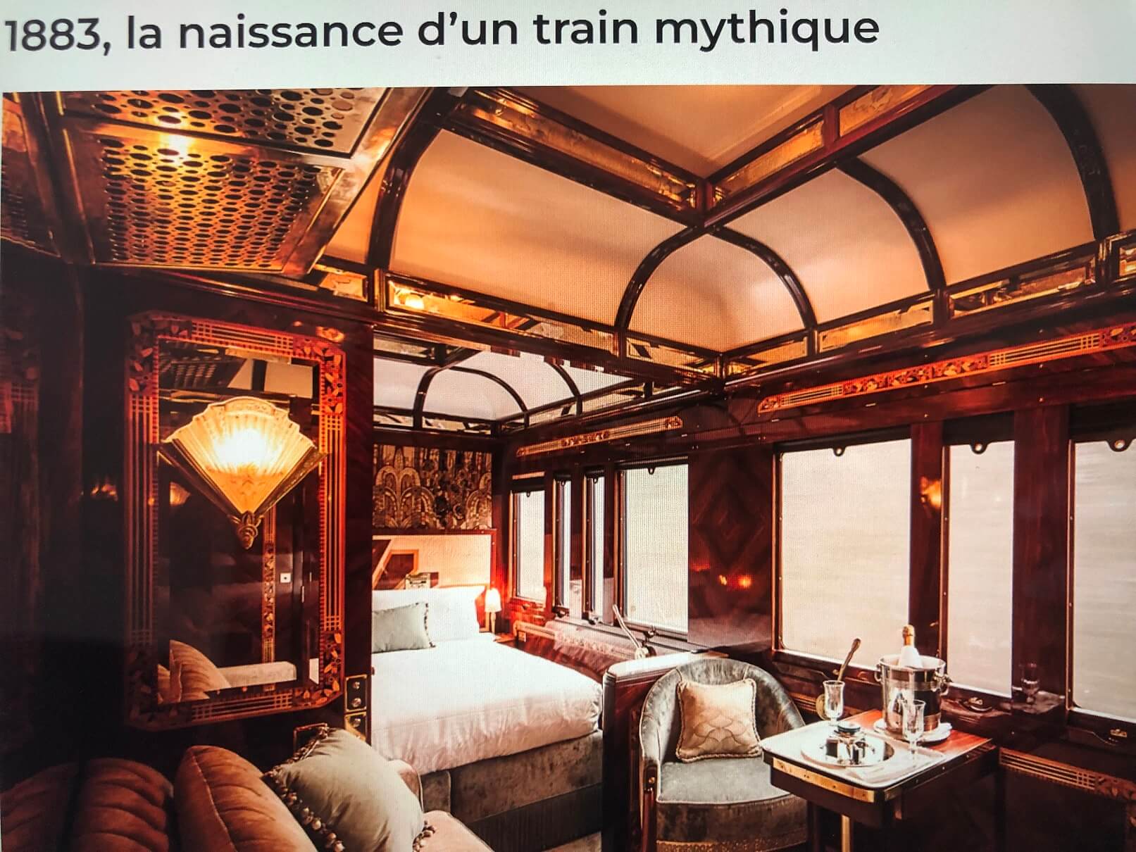 パリ最新情報「伝説の豪華列車『オリエント急行』、パリ・ウィーン間で復活へ」
