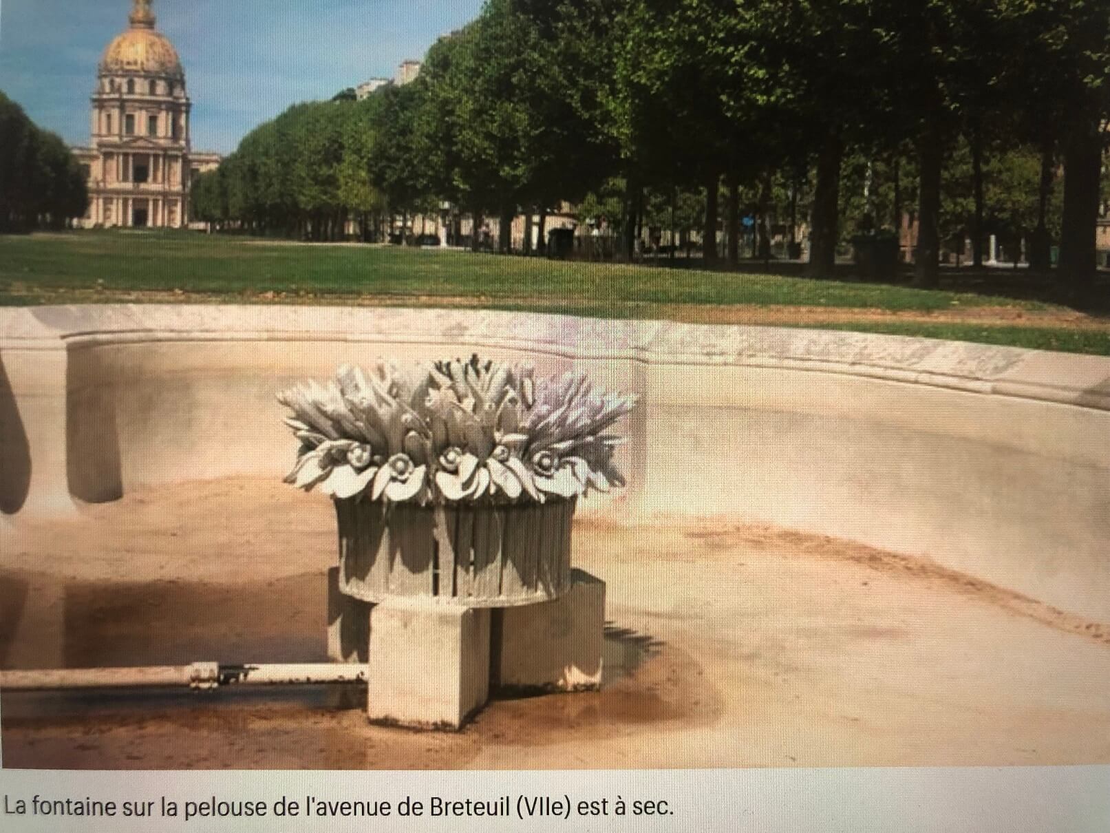 パリ最新情報「とうとうパリにも干ばつの危機が。フランス全土で歴史的な水不足に」