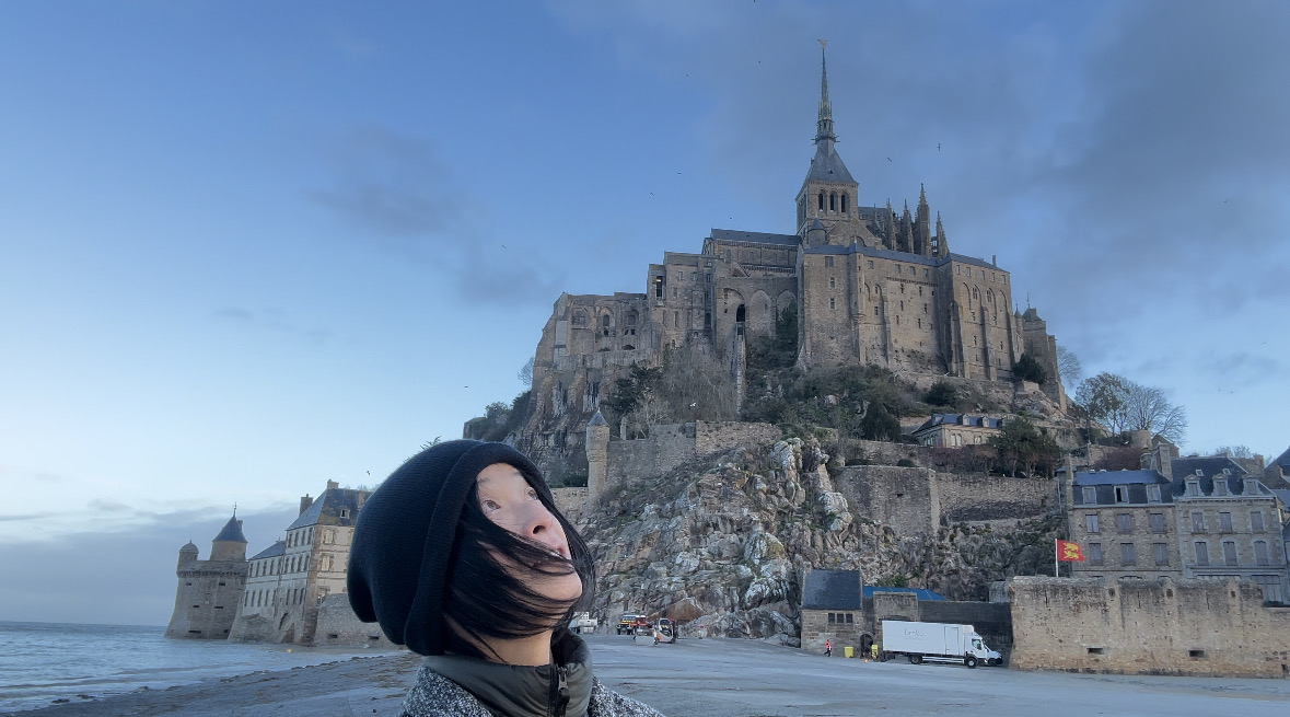 滞仏日記「大ピンチ、三四郎はモンサンミッシェルの頂上へはのぼることができな～い！」