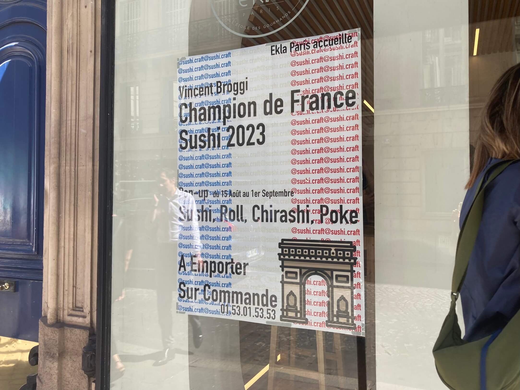 パリ最新情報「フランスの寿司チャンピオンが作る、フランス式SUSHI」