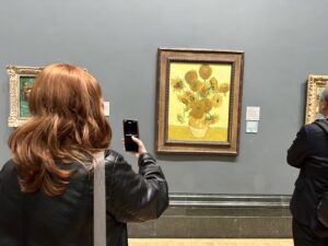 滞英日記「偉大な画伯たちのサインを研究するために、ロンドンナショナルギャラリーへ行った」