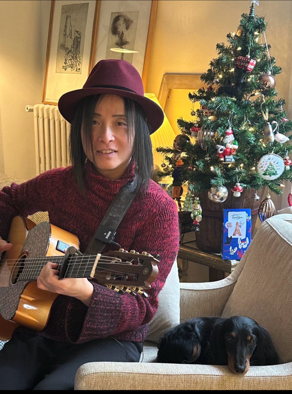 滞仏日記「メリー・クリスマス！！！　クリスマス・イブ、大忙しの父ちゃん。ライブからの息子飯」