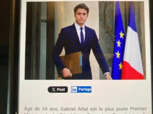 パリ最新情報「フランス歴代最年少、ガブリエル・アタル新首相とは？」