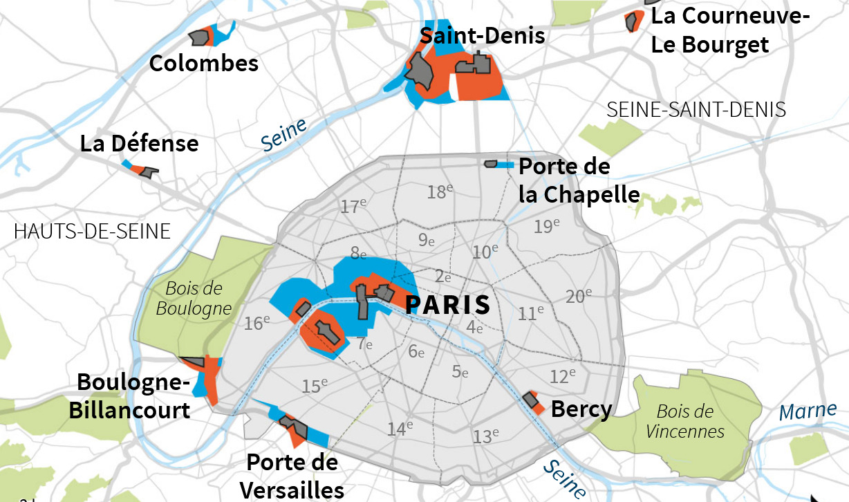 パリ最新情報「パリ五輪開会式、事前に立ち入りが制限されるMAPと地域まとめ」