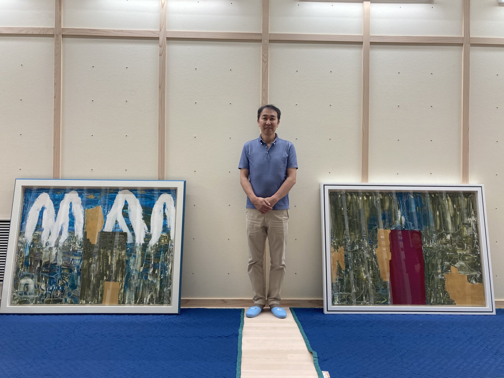 滞仏日記「今度は父ちゃんの絵が博物館に展示、公開された。７月２２日まで、らしい」