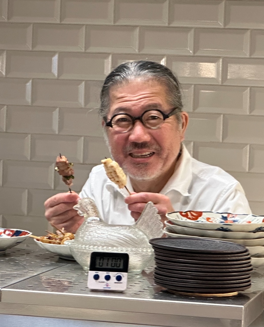 フランスごはん日記「今日のまかない、マルタイラーメンの麺と茅乃舎の胡麻ダレでラーメンを作った」