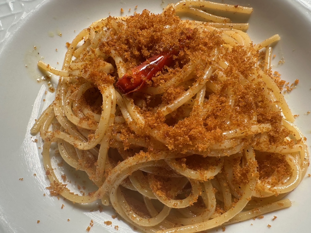 大好物のからすみを野田さんにもらったので、カラスミのパスタ！