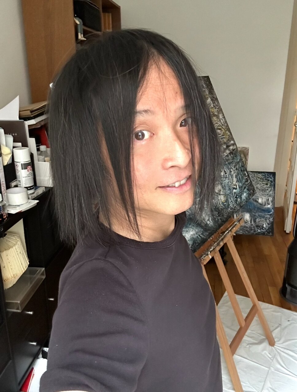 パリで寿司のデモンストレーションをやった、父ちゃん寿司職人なり