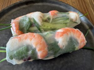 尻尾のある生春巻き