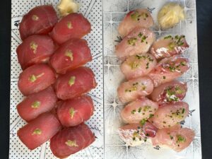 パリで寿司のデモンストレーションをやった、父ちゃん寿司職人なり