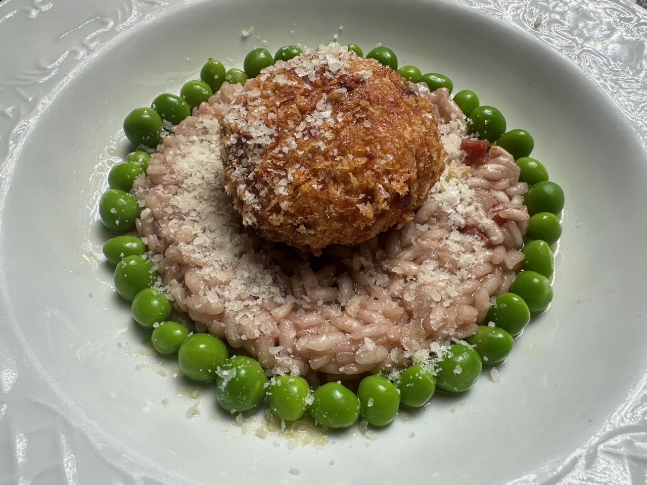 赤ワインで作るリゾットがうまい！　