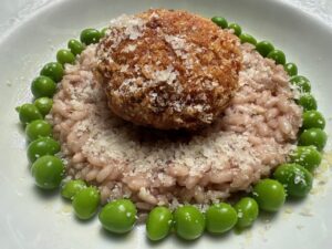 赤ワインで作るリゾットがうまい！　