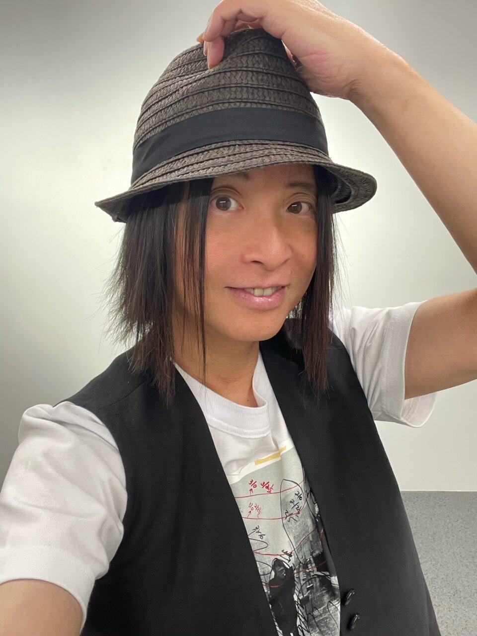 個展、中間報告。父ちゃんからの感謝状。