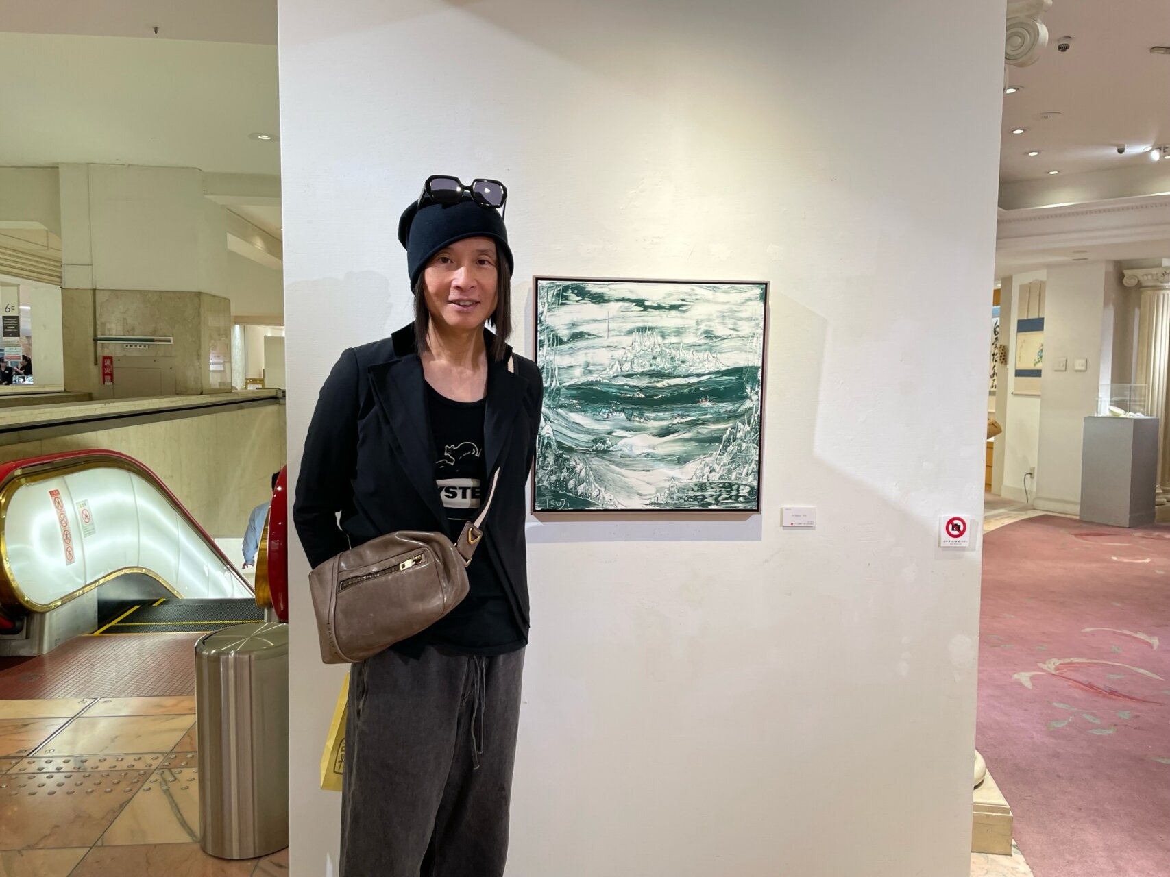 個展、中間報告。父ちゃんからの感謝状。