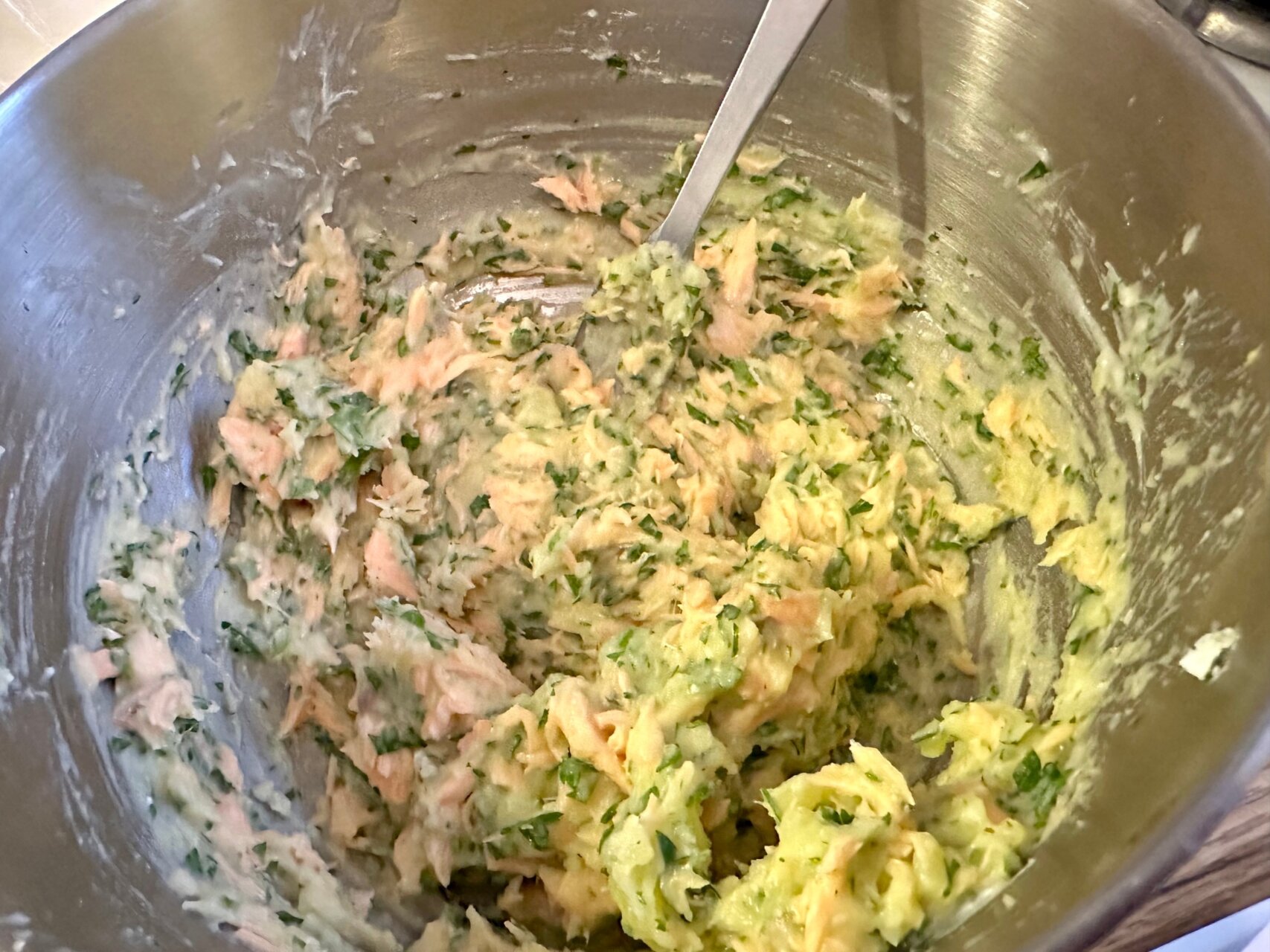 毎日が勝負飯、フィッシュケーキ