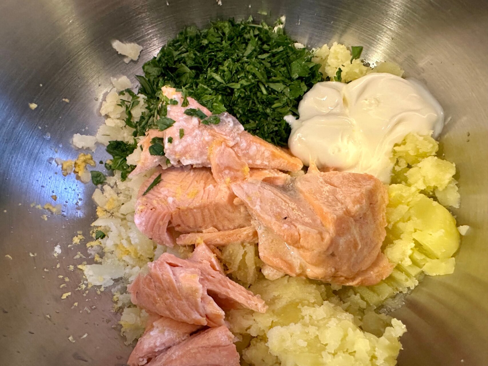 毎日が勝負飯、フィッシュケーキ