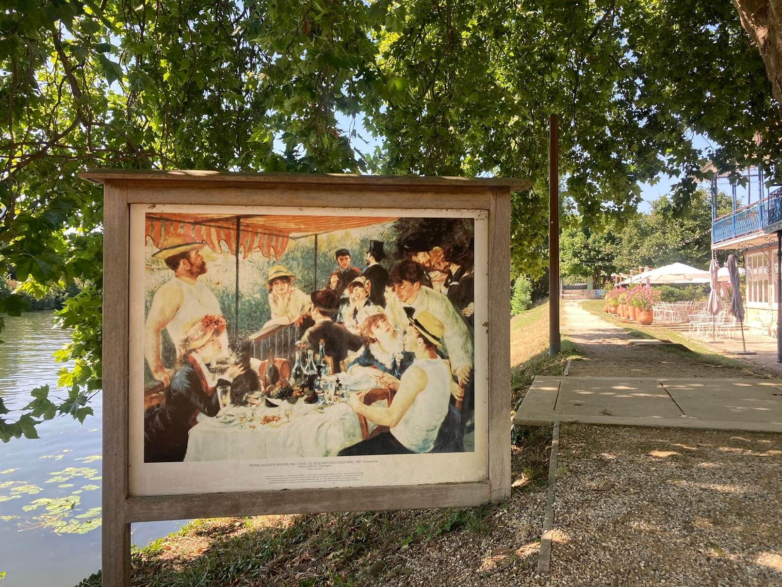 パリ・アート情報「ルノワールが愛した『印象派の島』へ。セーヌ川の小さな美術館」