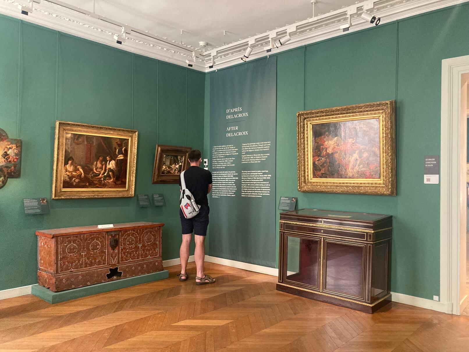 パリ・アート情報「パリの小さなドラクロワ美術館。『民衆を導く自由の女神』とその先へ」