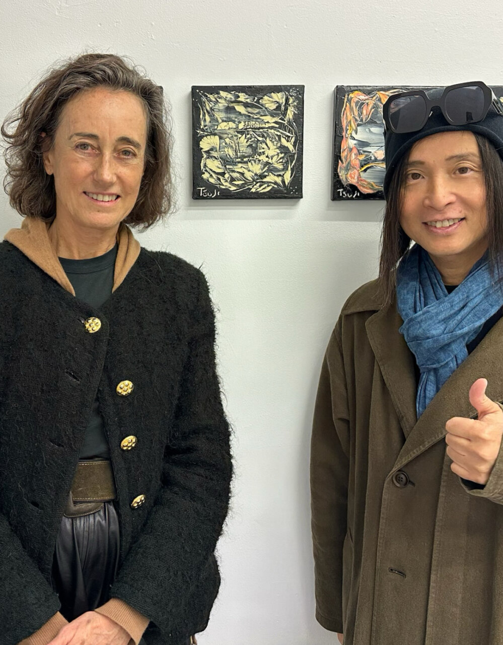 父ちゃん、パリ個展日記（ギャラリストになった父ちゃん）