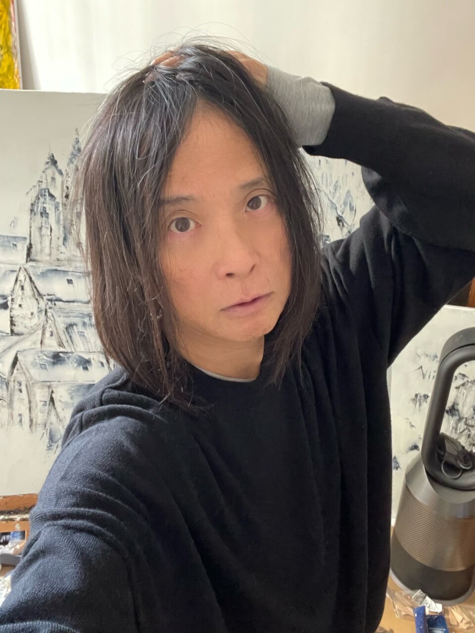 父ちゃん、パリ個展日記(版画制作)