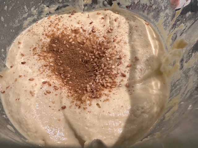 何食べているの～、父ちゃんのノルマンディ飯（フムス）