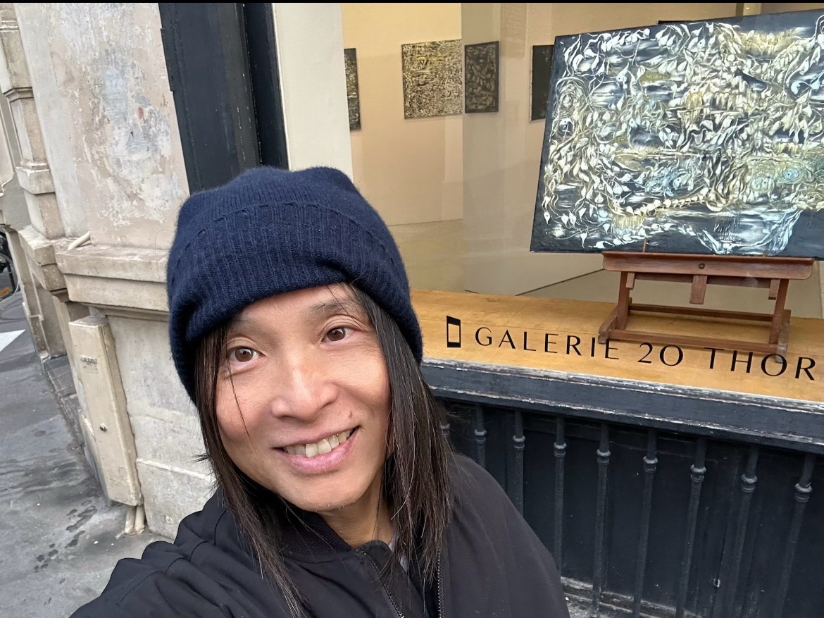 父ちゃん、パリ個展日記（学ぶ日本男児に脱帽）