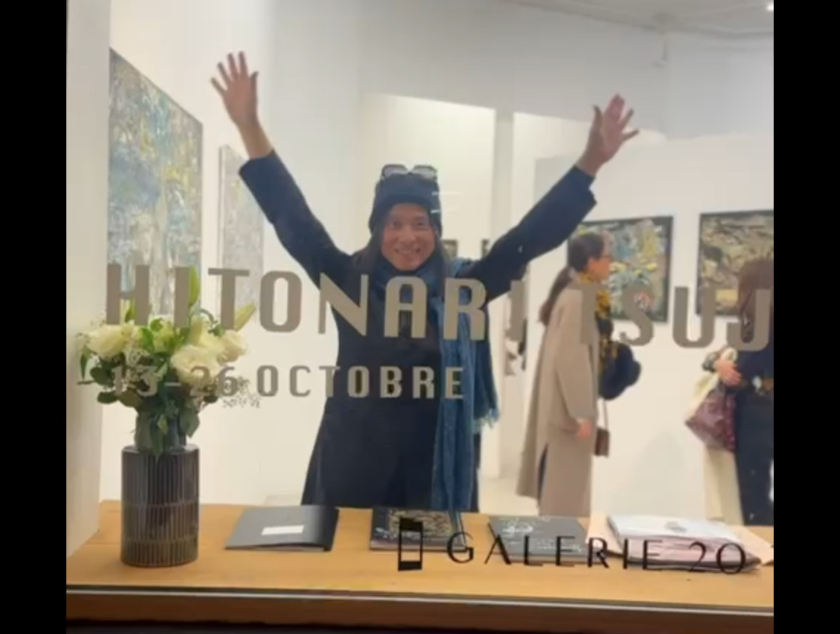 連載小説第二部完了、パリ個展終了、今、現時点の父ちゃん