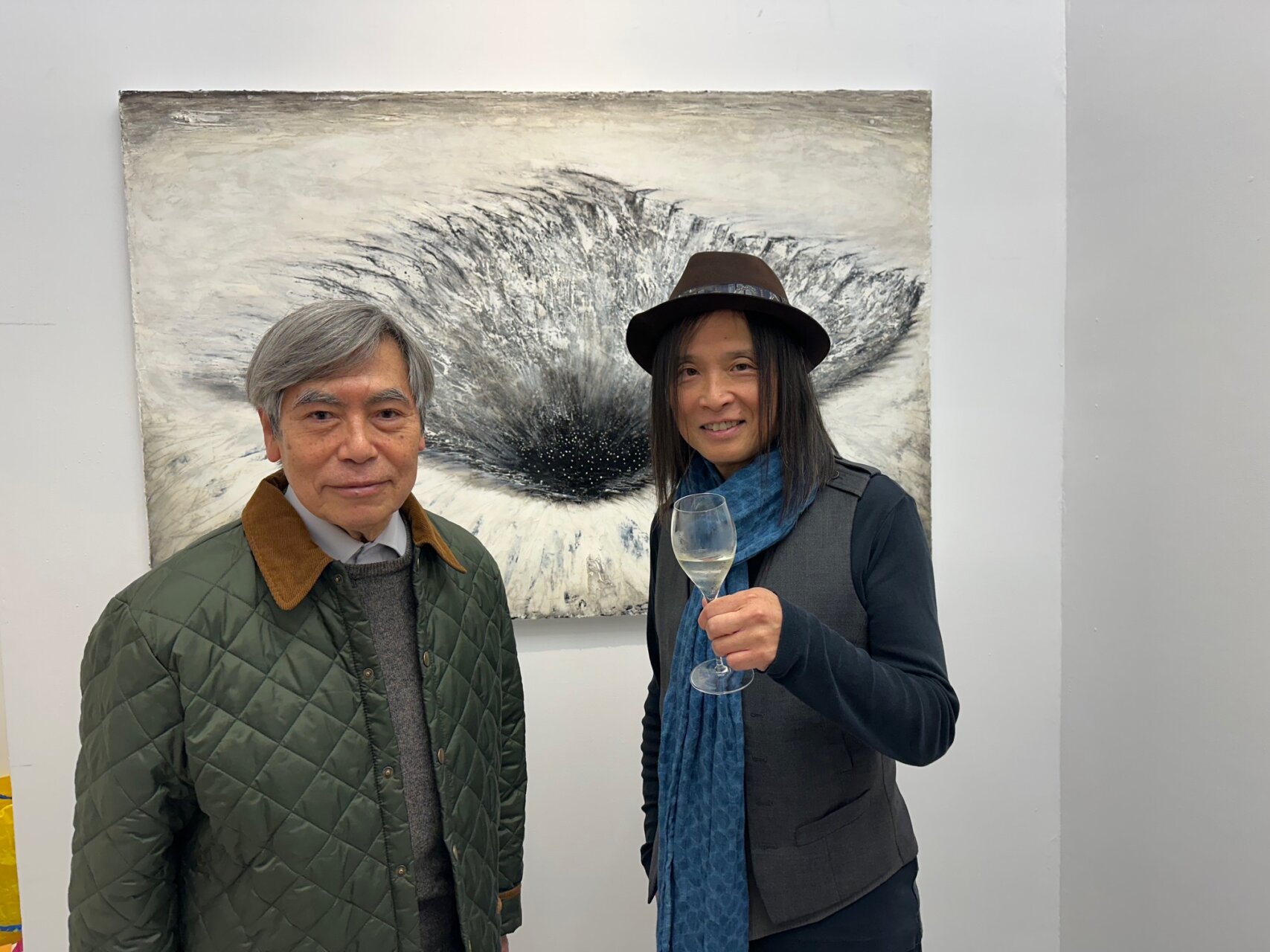 父ちゃん、パリ個展日記（内覧会の巻）