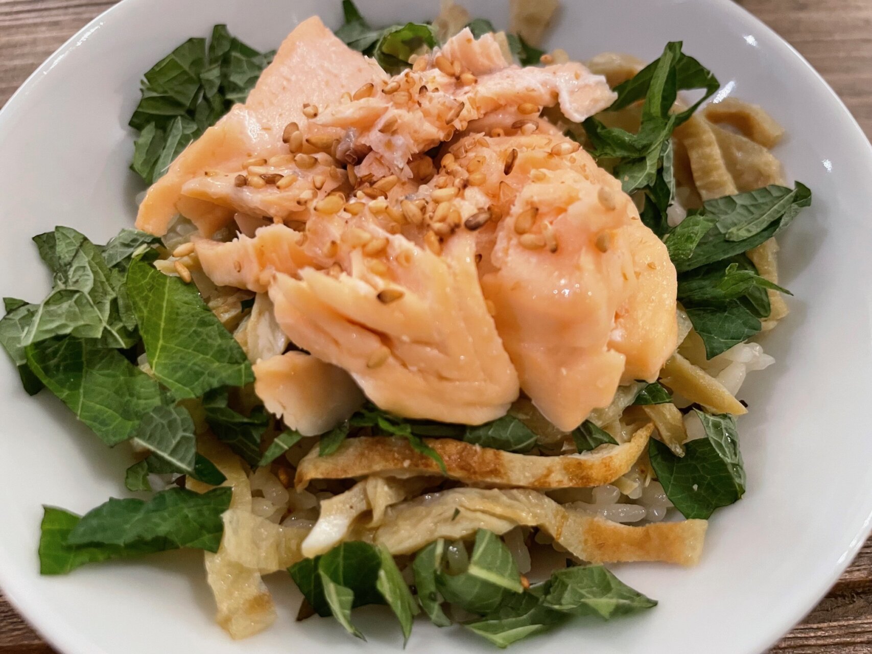 何食べているの～、父ちゃんのパリ飯（豚汁うどん）