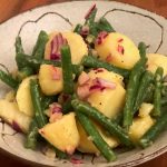 今日の献立、ジャガイモのフレンチ・サラダ