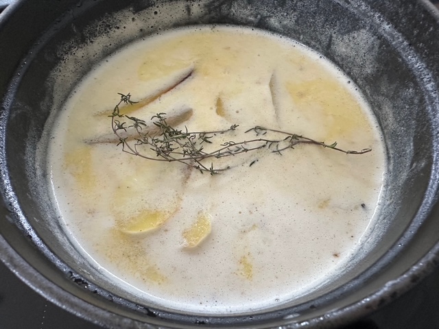 何食べているの~、父ちゃんのノルマンディ飯