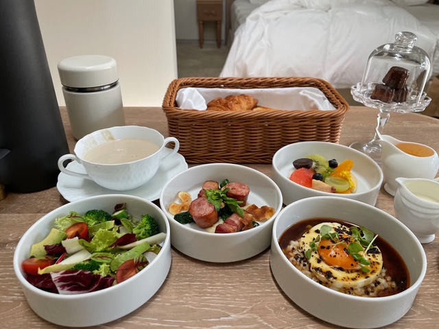 小さい秋、見つけた。軽井沢日記(15号室、森の朝食)