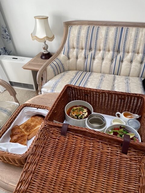 小さい秋、見つけた。軽井沢日記(15号室、森の朝食)