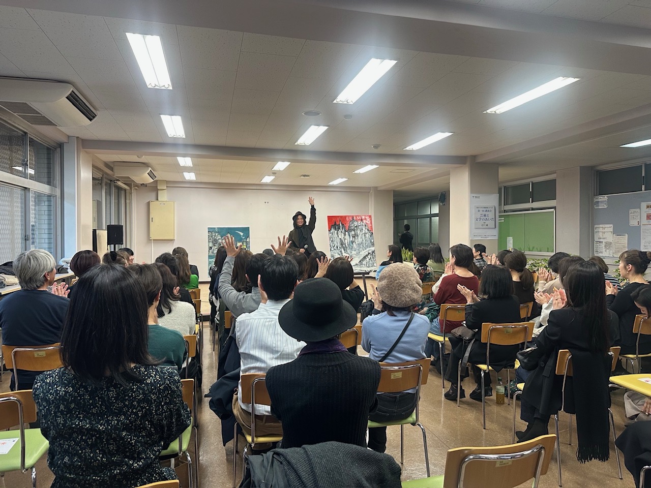 文化講演会で父ちゃん大いに語るの巻！