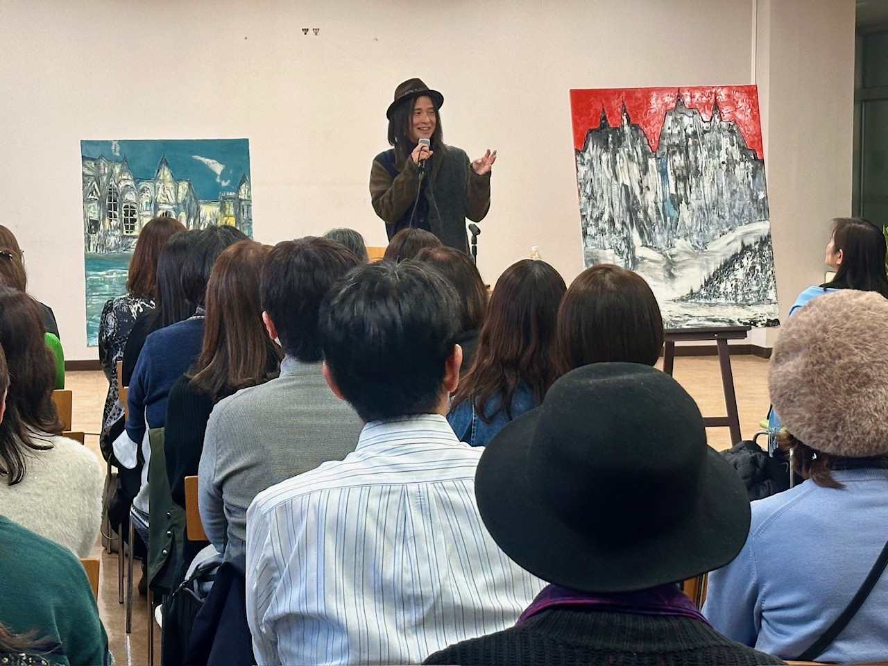 文化講演会で父ちゃん大いに語るの巻！