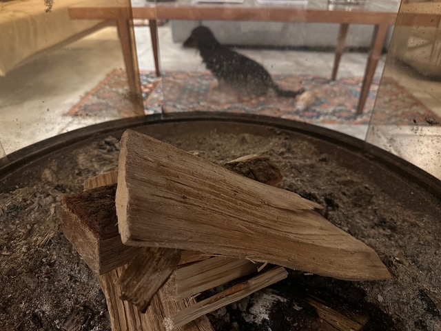 フランス田舎暮らし日記、１「暖炉で火をおこす」