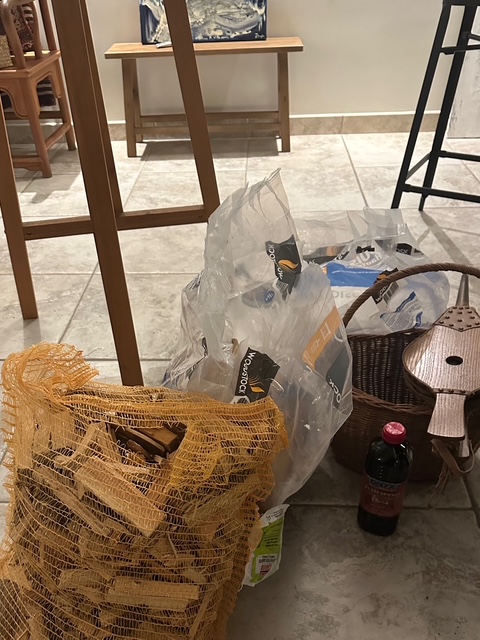 フランス田舎暮らし日記、１「暖炉で火をおこす」