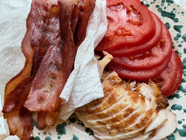 今日の献立、クラブハウスサンド