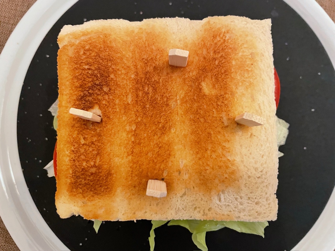 今日の献立、クラブハウスサンド