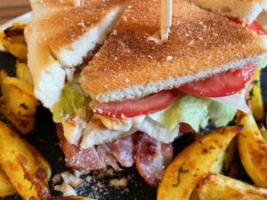 今日の献立、クラブハウスサンド