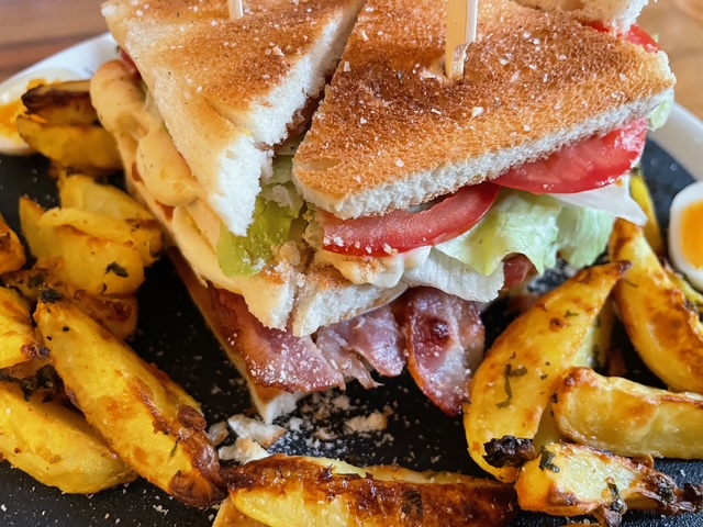 今日の献立、クラブハウスサンド